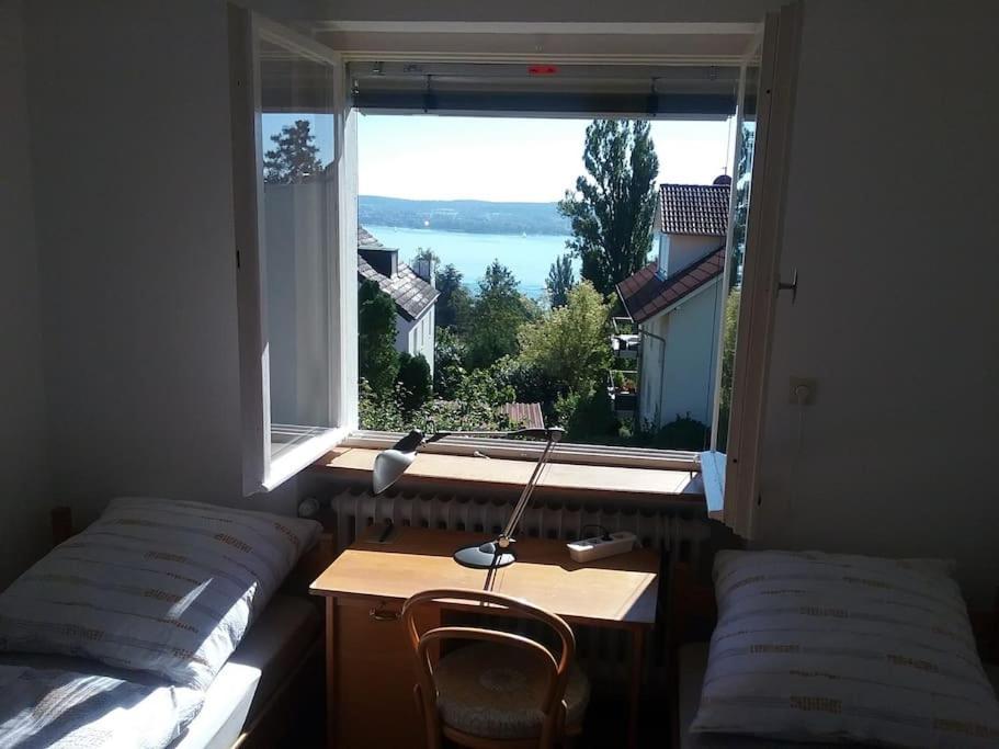 Erholung Mit Seesicht, Terrasse Und Garten Uberlingen Esterno foto